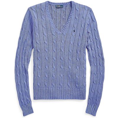 POLO RALPH LAUREN Pullover Slim Fit KIMBERLY hellblau XS W POLO RALPH LAUREN Pullover Slim Fit KIMBERLY hellblau XS W