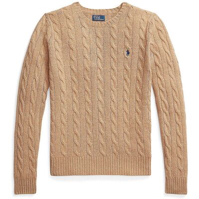 POLO RALPH LAUREN Pullover JULIANNA camel S W POLO RALPH LAUREN Pullover JULIANNA camel S W