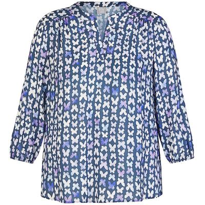 RABE Blusenshirt dunkelblau 36 W RABE Blusenshirt dunkelblau 36 W
