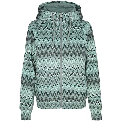 RAGWEAR Sweatjacke FLLAWIA PRINT hellgrün L W RAGWEAR Sweatjacke FLLAWIA PRINT hellgrün L W