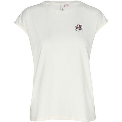 RAGWEAR T-Shirt DIONA EMB creme M W RAGWEAR T-Shirt DIONA EMB creme M W