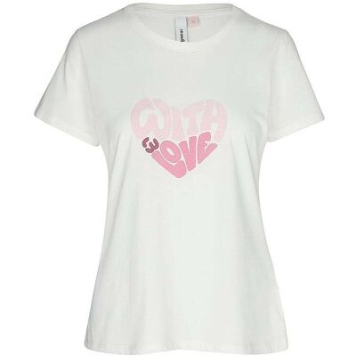 RAGWEAR T-Shirt MINTTA PP creme M W RAGWEAR T-Shirt MINTTA PP creme M W