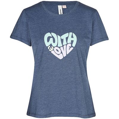 RAGWEAR T-Shirt MINTTA PP dunkelblau L W RAGWEAR T-Shirt MINTTA PP dunkelblau L W