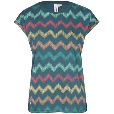 RAGWEAR T-Shirt DIONA PRINT petrol L W RAGWEAR T-Shirt DIONA PRINT petrol L W
