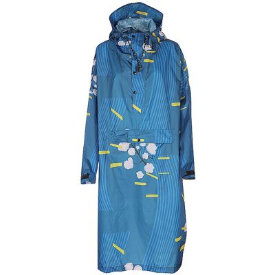 RAINKISS Regenjacke - Regenponcho Japanese Blossom blau W RAINKISS Regenjacke - Regenponcho Japanese Blossom blau W