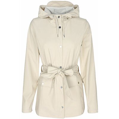 RAINS Regenjacke CURVE JACKET W3 beige XL W RAINS Regenjacke CURVE JACKET W3 beige XL W