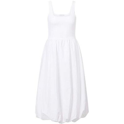 RICHROYAL Midikleid weiss S W RICHROYAL Midikleid weiss S W