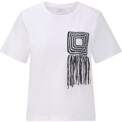 RICHROYAL T-Shirt weiss S W RICHROYAL T-Shirt weiss S W