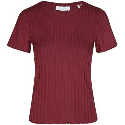 RICHROYAL T-Shirt dunkelrot XL W RICHROYAL T-Shirt dunkelrot XL W
