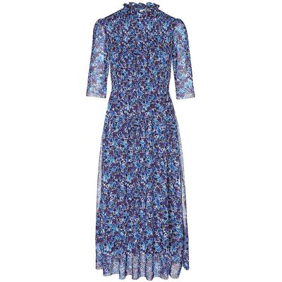 RICHROYAL Midikleid blau M W RICHROYAL Midikleid blau M W