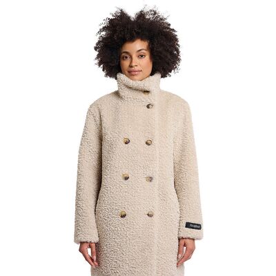 RINO&PELLE Mantel in Felloptik ENA beige 44 W RINO&PELLE Mantel in Felloptik ENA beige 44 W