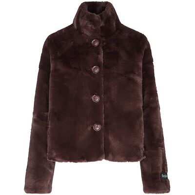 RINO&PELLE Jacke in Felloptik VIE braun 38 W RINO&PELLE Jacke in Felloptik VIE braun 38 W