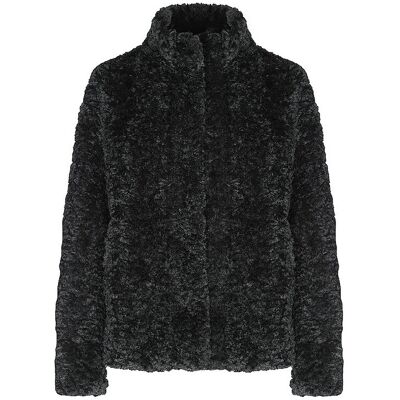 RINO&PELLE Jacke in Felloptik KION schwarz 38 W RINO&PELLE Jacke in Felloptik KION schwarz 38 W
