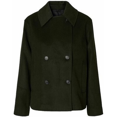 SELECTED FEMME Wolljacke SLFALMA olive 38 W SELECTED FEMME Wolljacke SLFALMA olive 38 W