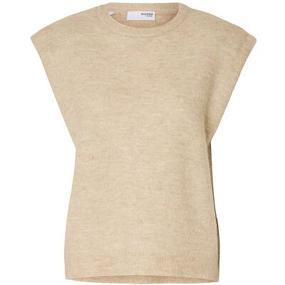 SELECTED FEMME Pullunder SLFLULU creme S W SELECTED FEMME Pullunder SLFLULU creme S W