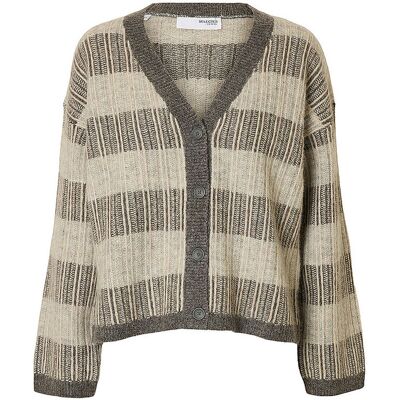 SELECTED FEMME Cardigan SLFALVA beige S W SELECTED FEMME Cardigan SLFALVA beige S W