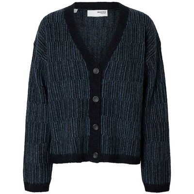 SELECTED FEMME Cardigan SLFALVA dunkelblau L W SELECTED FEMME Cardigan SLFALVA dunkelblau L W