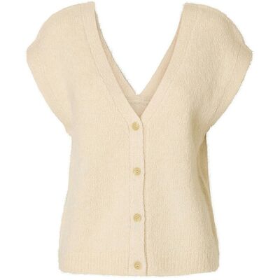 SELECTED FEMME Gilet SLFGABELLA creme L W SELECTED FEMME Gilet SLFGABELLA creme L W