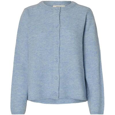 SELECTED FEMME Strickjacke SLFLULU hellblau XXL W SELECTED FEMME Strickjacke SLFLULU hellblau XXL W