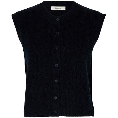 SELECTED FEMME Gilet SLFLULU dunkelblau XS W SELECTED FEMME Gilet SLFLULU dunkelblau XS W