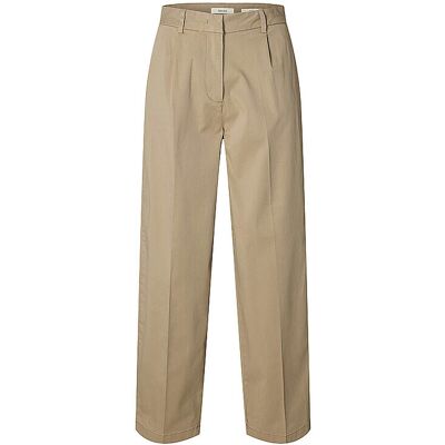 SELECTED FEMME Hose Barrel Fit SLFBARREL creme 38/L30 W SELECTED FEMME Hose Barrel Fit SLFBARREL creme 38/L30 W