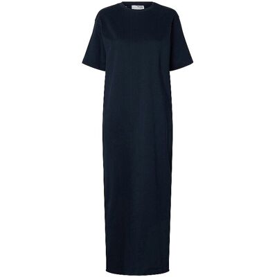 SELECTED FEMME Midikleid SLFESSENTIAL dunkelblau S W SELECTED FEMME Midikleid SLFESSENTIAL dunkelblau S W