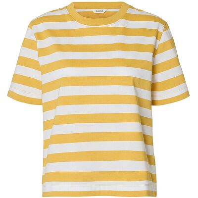 SELECTED FEMME T-Shirt SLFESSENTIAL weiss M W SELECTED FEMME T-Shirt SLFESSENTIAL weiss M W