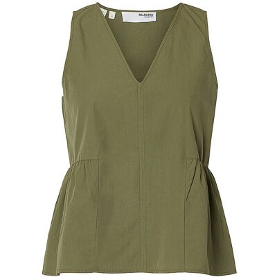 SELECTED FEMME Top SLFBLAIR olive 36 W SELECTED FEMME Top SLFBLAIR olive 36 W