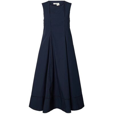 SELECTED FEMME Midikleid SLFDELIA dunkelblau 42 W SELECTED FEMME Midikleid SLFDELIA dunkelblau 42 W