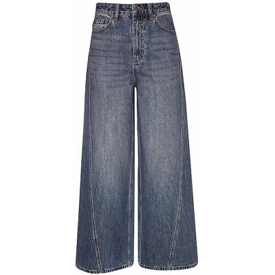 SELF-PORTRAIT Jeans Wide Leg blau 30 W SELF-PORTRAIT Jeans Wide Leg blau 30 W