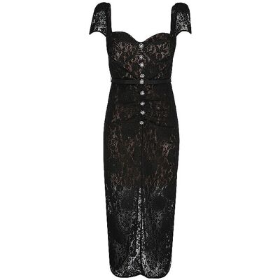 SELF-PORTRAIT Abendkleid schwarz 36 W SELF-PORTRAIT Abendkleid schwarz 36 W