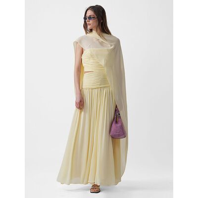 SELF-PORTRAIT Abendkleid gelb 34 W SELF-PORTRAIT Abendkleid gelb 34 W