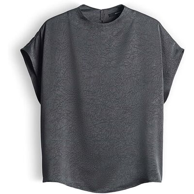 SOMEDAY T-Shirt ZIRKEN silber 38 W SOMEDAY T-Shirt ZIRKEN silber 38 W