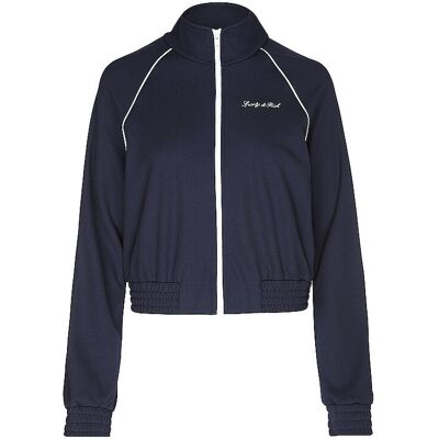 SPORTY & RICH Sweatjacke dunkelblau XS W SPORTY & RICH Sweatjacke dunkelblau XS W