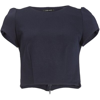 SWING Bluse dunkelblau 36 W SWING Bluse dunkelblau 36 W