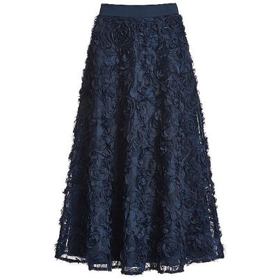 SWING Maxirock dunkelblau 38 W SWING Maxirock dunkelblau 38 W