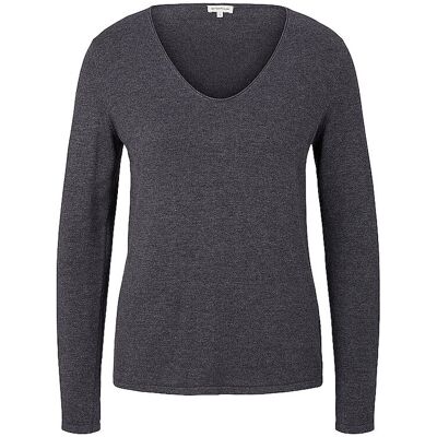 TOM TAILOR Pullover grau S W TOM TAILOR Pullover grau S W