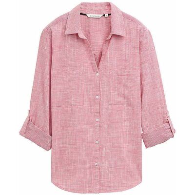 TOM TAILOR Bluse beere 36 W TOM TAILOR Bluse beere 36 W