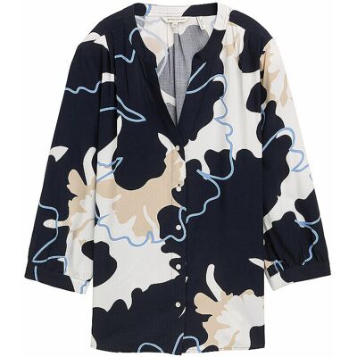 TOM TAILOR Bluse dunkelblau 34 W TOM TAILOR Bluse dunkelblau 34 W