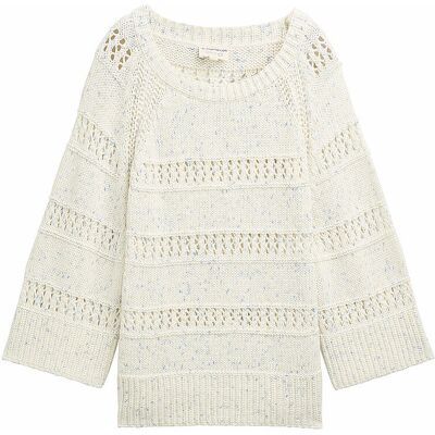 TOM TAILOR Pullover weiss L W TOM TAILOR Pullover weiss L W