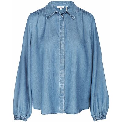 TOM TAILOR Jeansbluse blau 44 W TOM TAILOR Jeansbluse blau 44 W
