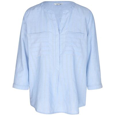 TOM TAILOR Blusenshirt blau 36 W TOM TAILOR Blusenshirt blau 36 W