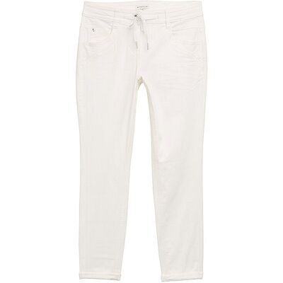 TOM TAILOR Hose Tapered Relaxed Fit 7/8 creme 44/L28 W TOM TAILOR Hose Tapered Relaxed Fit 7/8 creme 44/L28 W