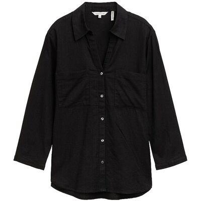 TOM TAILOR Bluse schwarz 40 W TOM TAILOR Bluse schwarz 40 W