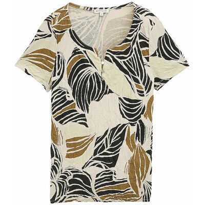 TOM TAILOR T-Shirt beige S W TOM TAILOR T-Shirt beige S W