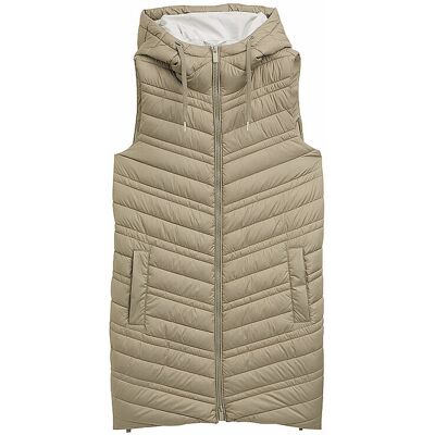 TOM TAILOR Steppgilet beige M W TOM TAILOR Steppgilet beige M W