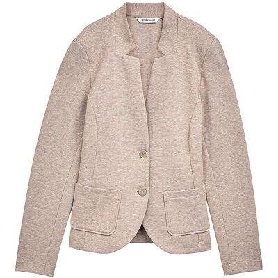 TOM TAILOR Jerseyblazer beige XS W TOM TAILOR Jerseyblazer beige XS W