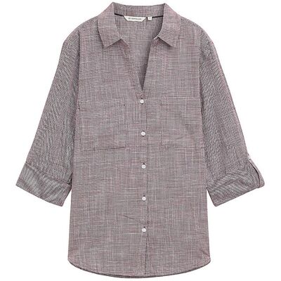 TOM TAILOR Bluse dunkelrot 36 W TOM TAILOR Bluse dunkelrot 36 W