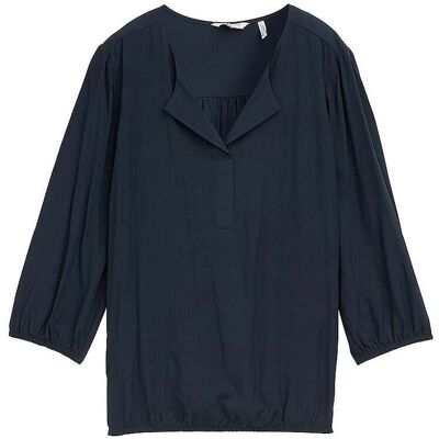 TOM TAILOR Bluse dunkelblau 38 W TOM TAILOR Bluse dunkelblau 38 W