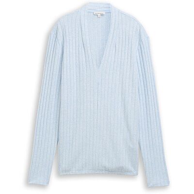 TOM TAILOR Langarmshirt hellblau L W TOM TAILOR Langarmshirt hellblau L W